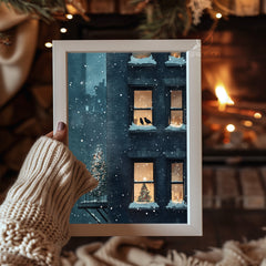 Deck The Halls Art Poster Tablosu