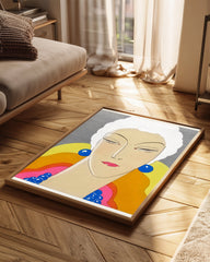 Deco Lady Poster Tablosu