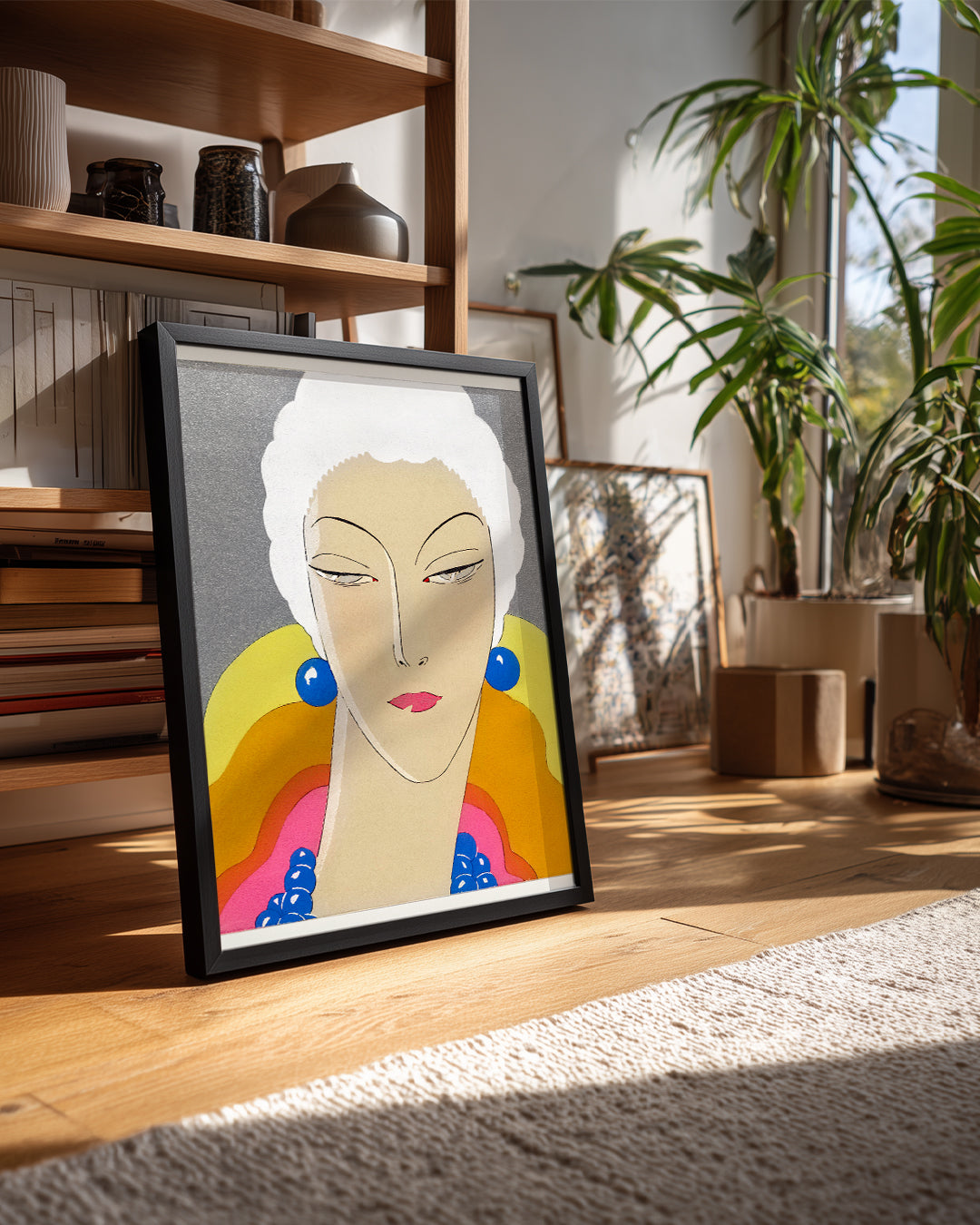 Deco Lady Poster Tablosu
