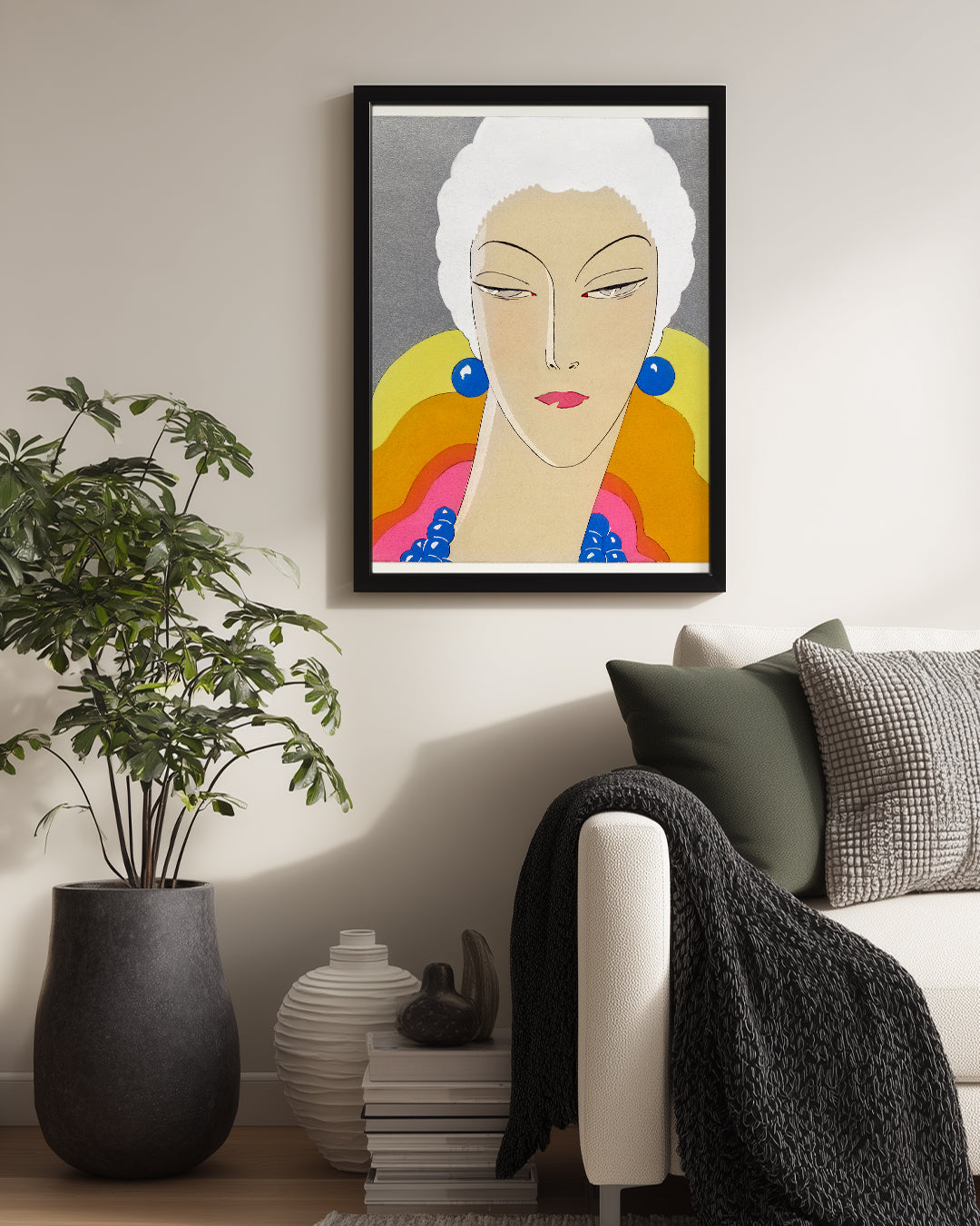 Deco Lady Poster Tablosu