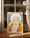 Deco Lady Poster Tablosu