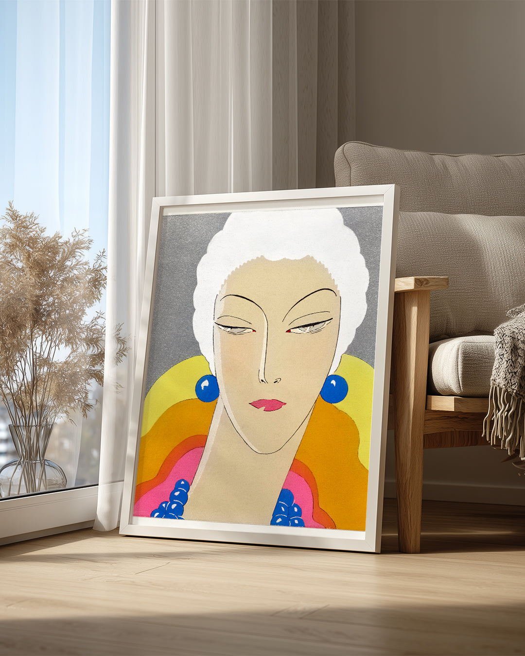 Deco Lady Poster Tablosu