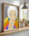 Deco Lady Poster Tablosu