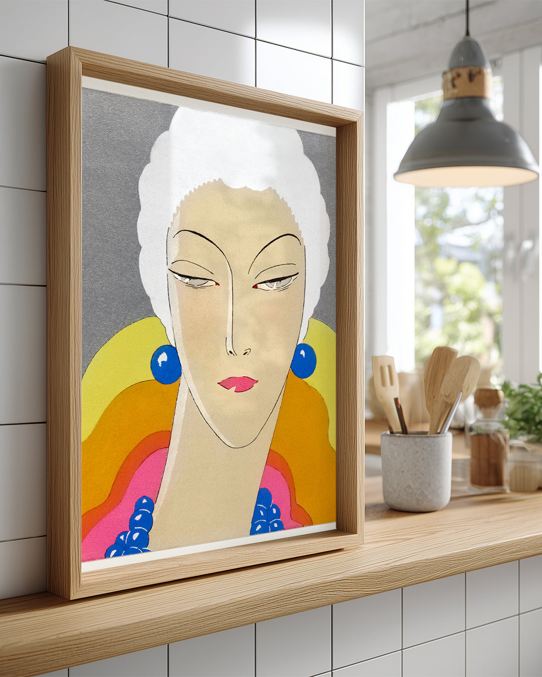 Deco Lady Poster Tablosu