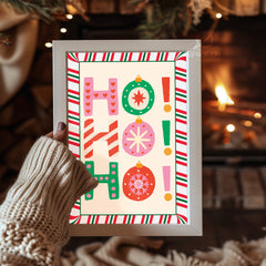 Deer Winter Forest Poster Tablosu