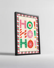 Deer Winter Forest Poster Tablosu