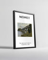 Demiryolu Köprüsü - Claude Monet - 1874 Poster Tablosu