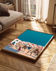 Desert Camel Poster Tablosu