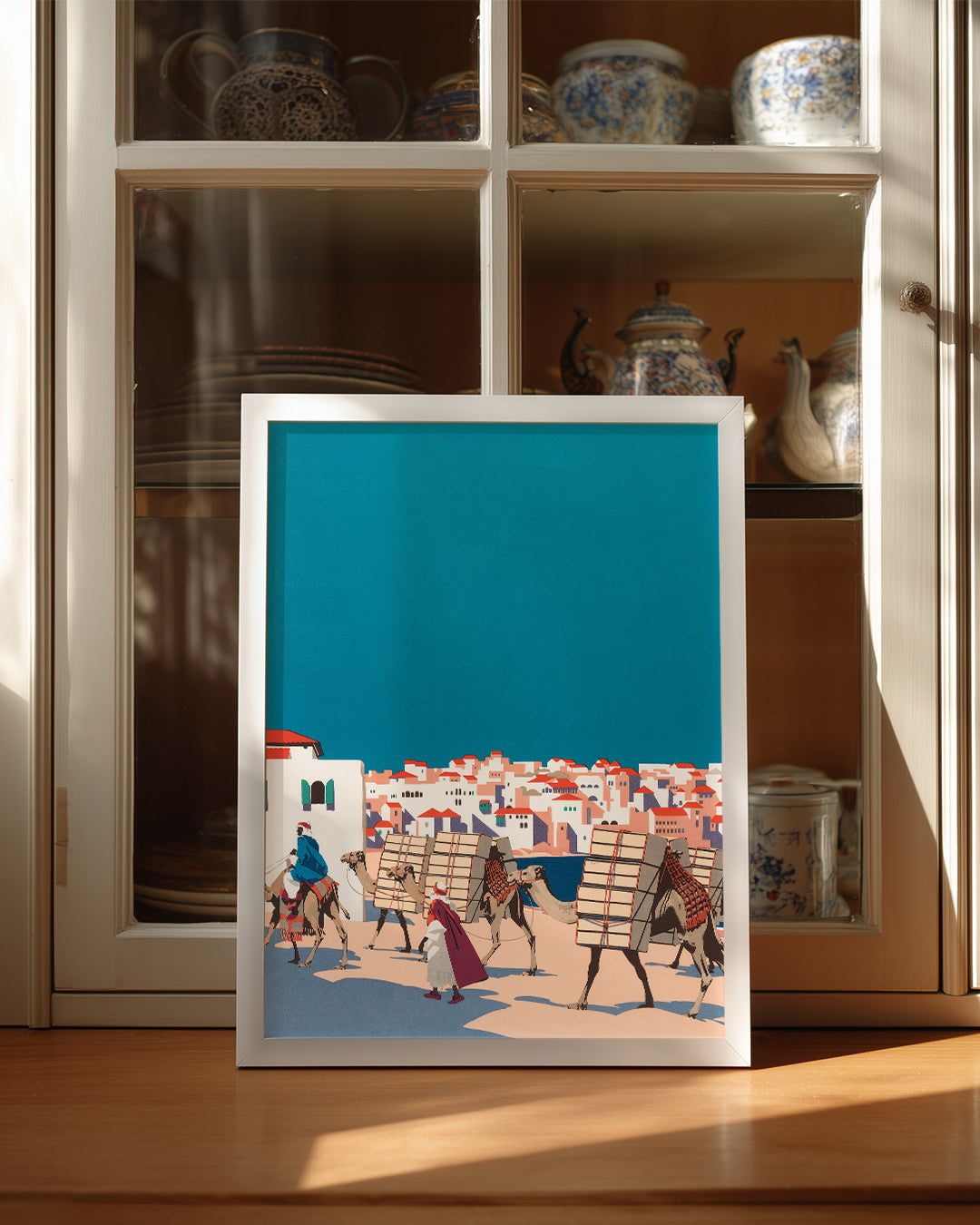 Desert Camel Poster Tablosu