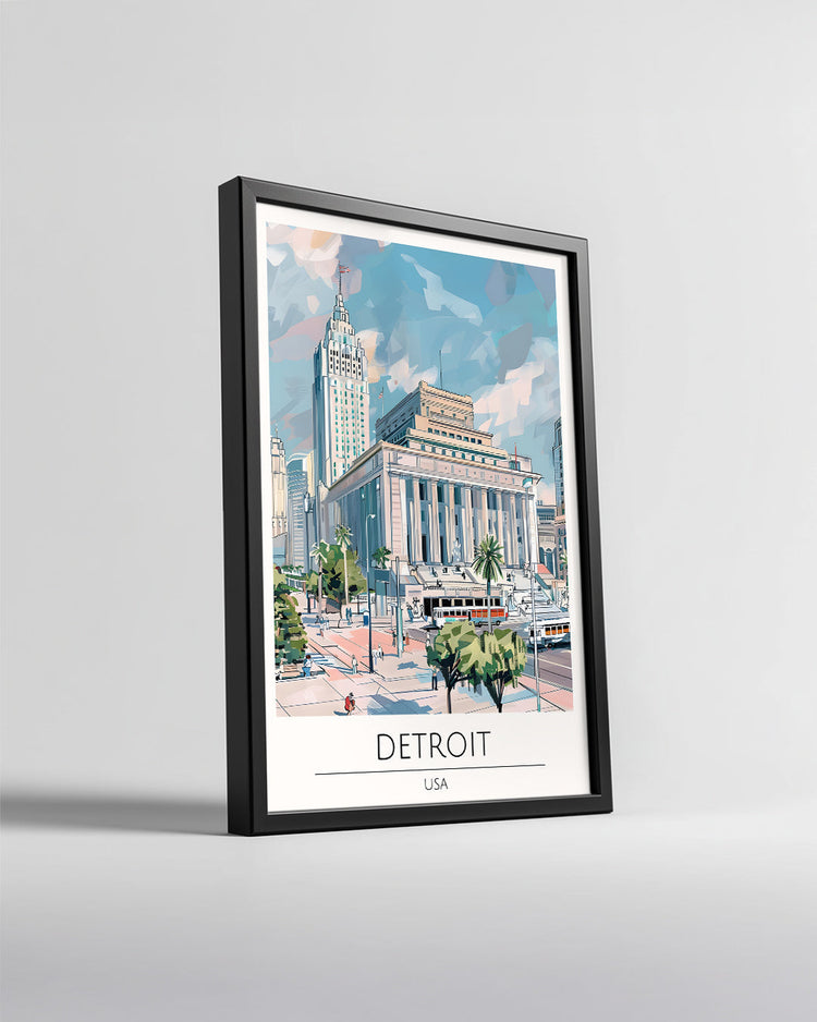 Detroit ABD Poster Tablosu
