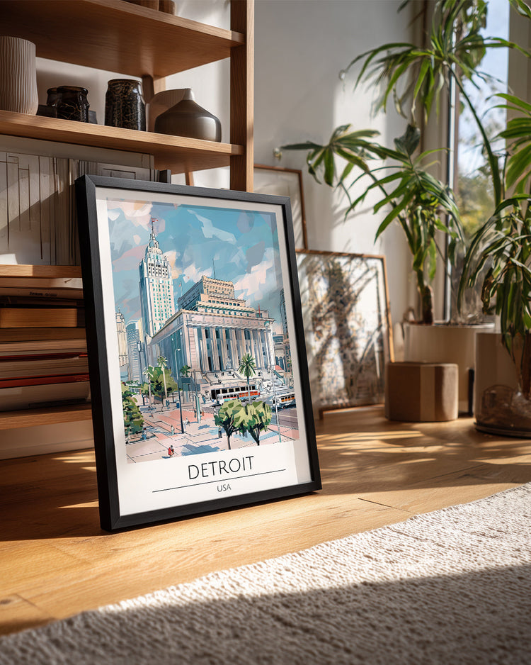 Detroit ABD Poster Tablosu