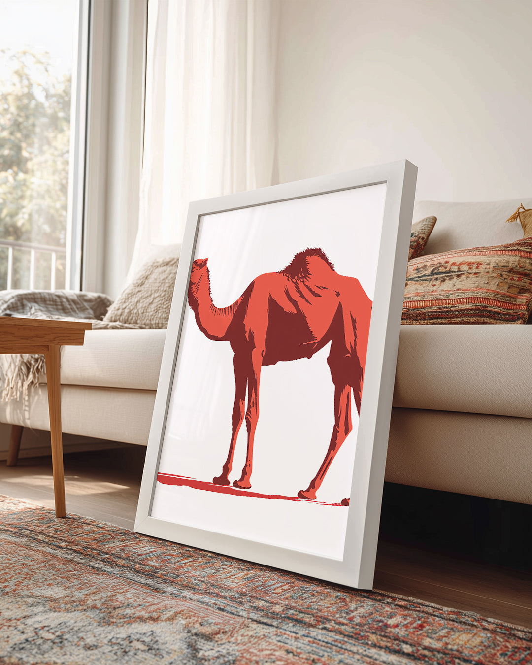 Deve - Çöl Güzeli Poster Tablosu