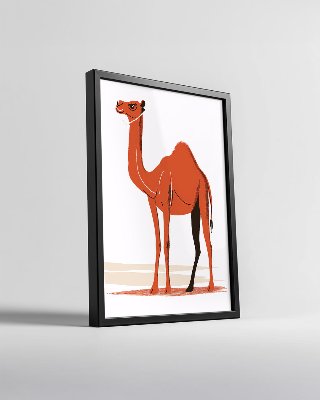 Deve - Çöl Sıcaklığı Poster Tablosu