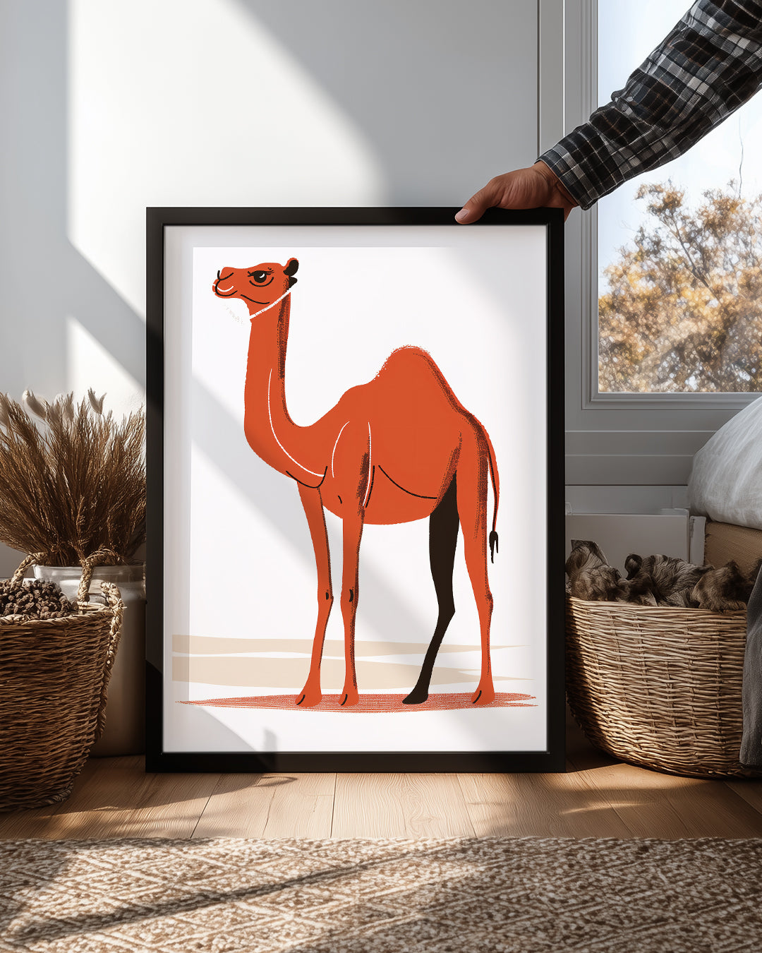 Deve - Çöl Sıcaklığı Poster Tablosu