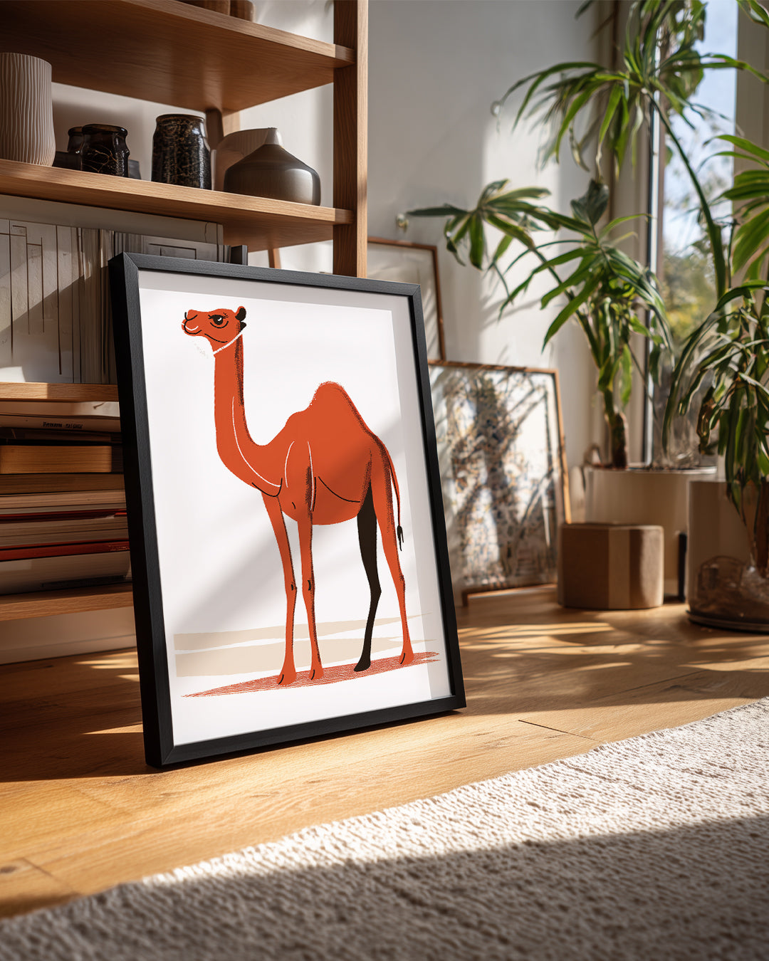 Deve - Çöl Sıcaklığı Poster Tablosu
