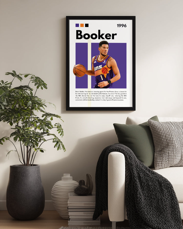 Devin Booker 1996 Poster Tablosu