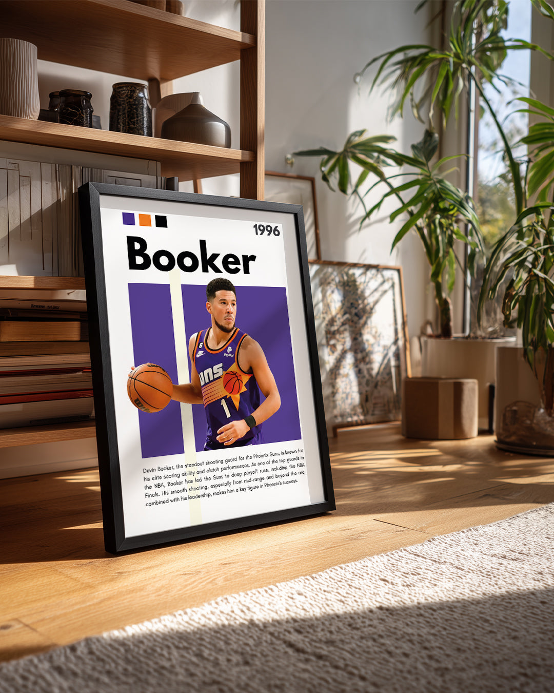 Devin Booker 1996 Poster Tablosu