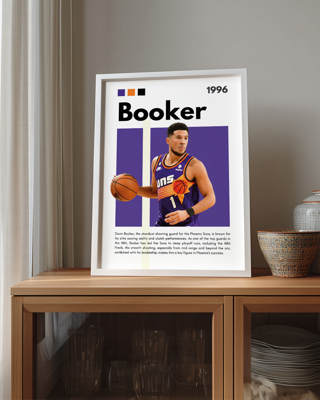 Devin Booker 1996 Poster Tablosu