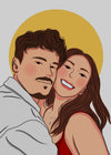 Cartoon Poster Painting