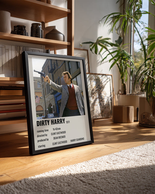 Dirty Harry Poster Tablosu