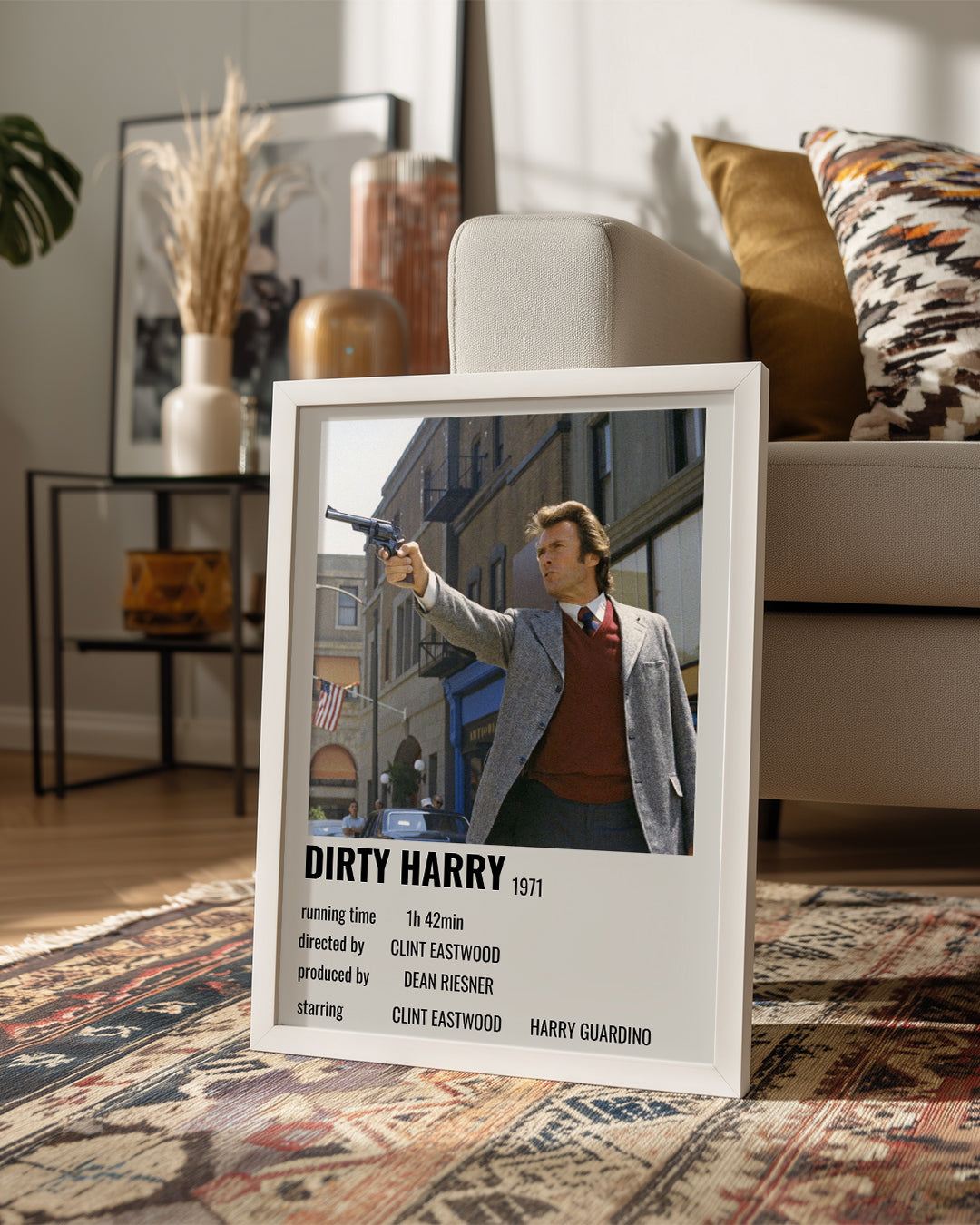 Dirty Harry Poster Tablosu