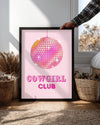 Disco Cowgirl Poster Tablosu