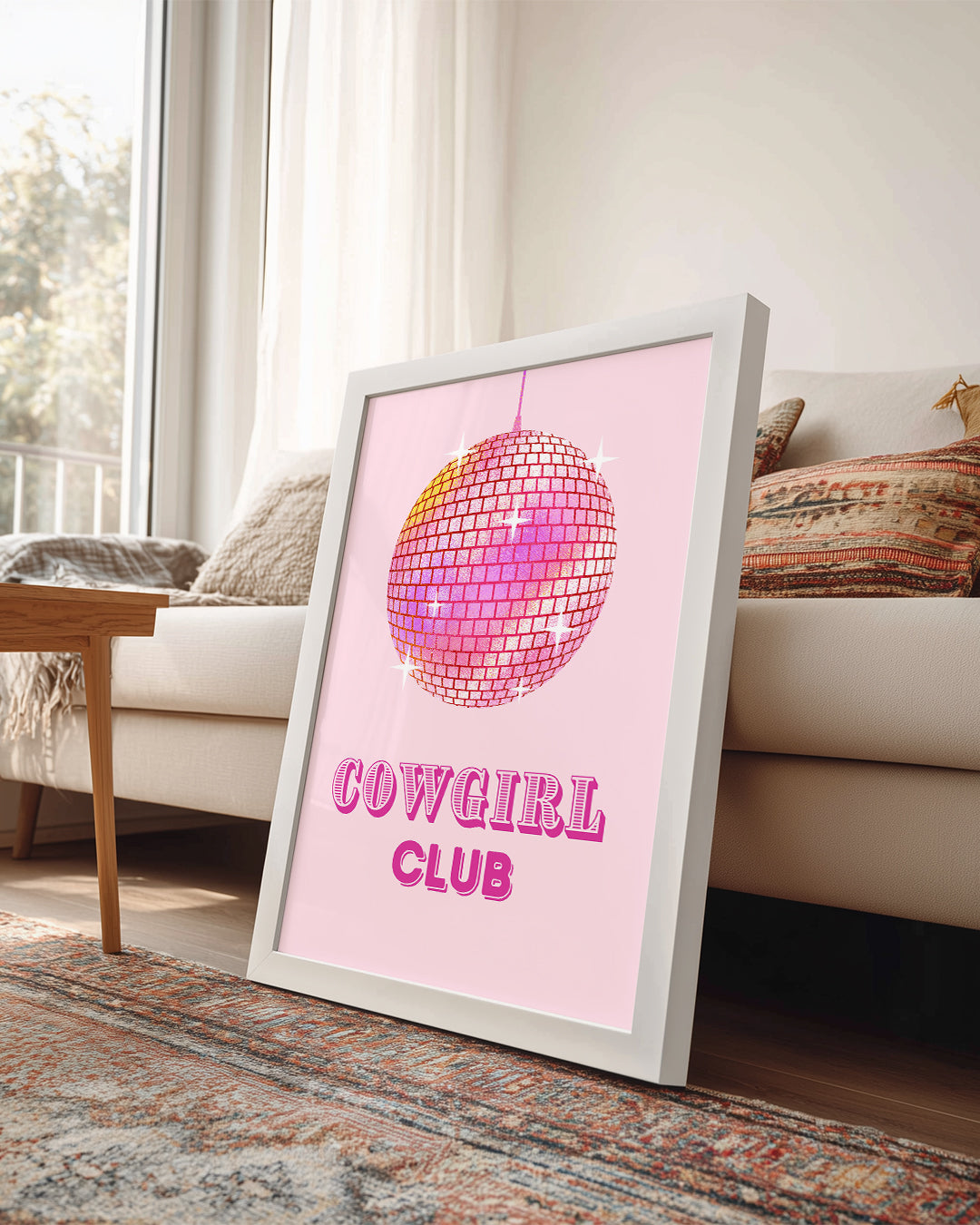 Disco Cowgirl Poster Tablosu