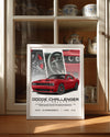 Dodge Challenger SRT Hellcat Poster Tablosu
