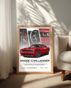Dodge Challenger SRT Hellcat Poster Tablosu