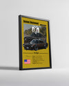 Dodge Demon Restomod Poster Tablosu