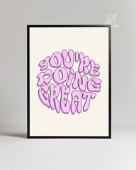 Doing Great Poster Tablosu