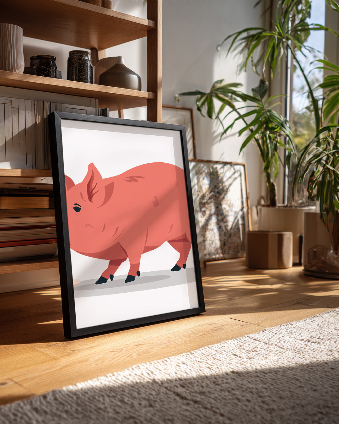 Domuz - Aşırı Şişmanlık Poster Tablosu
