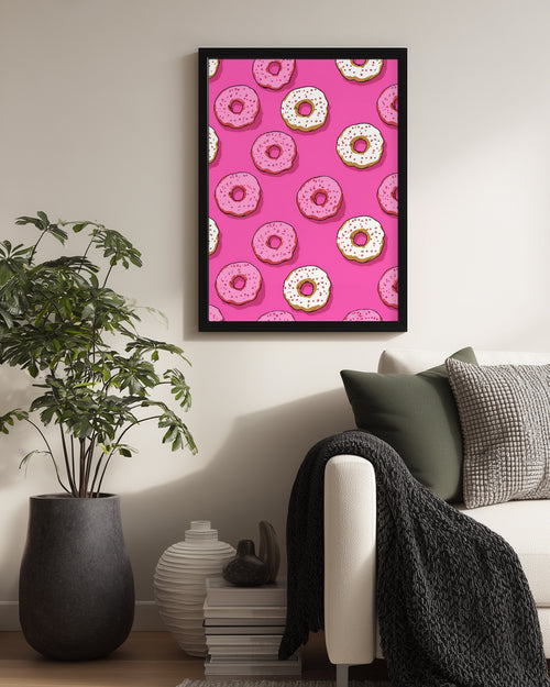 Donut Pop Poster Tablosu