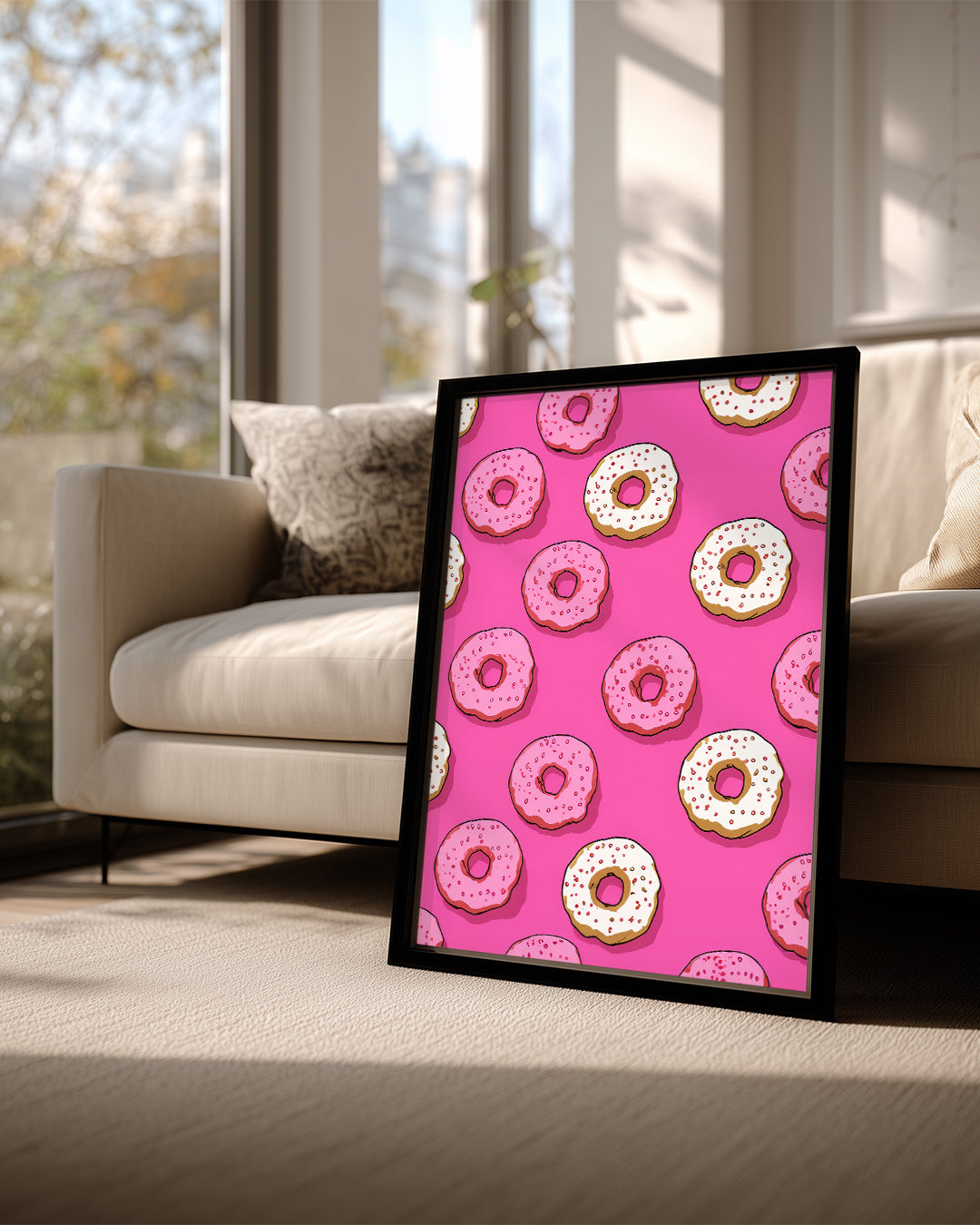 Donut Pop Poster Tablosu