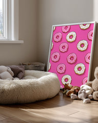 Donut Pop Poster Tablosu