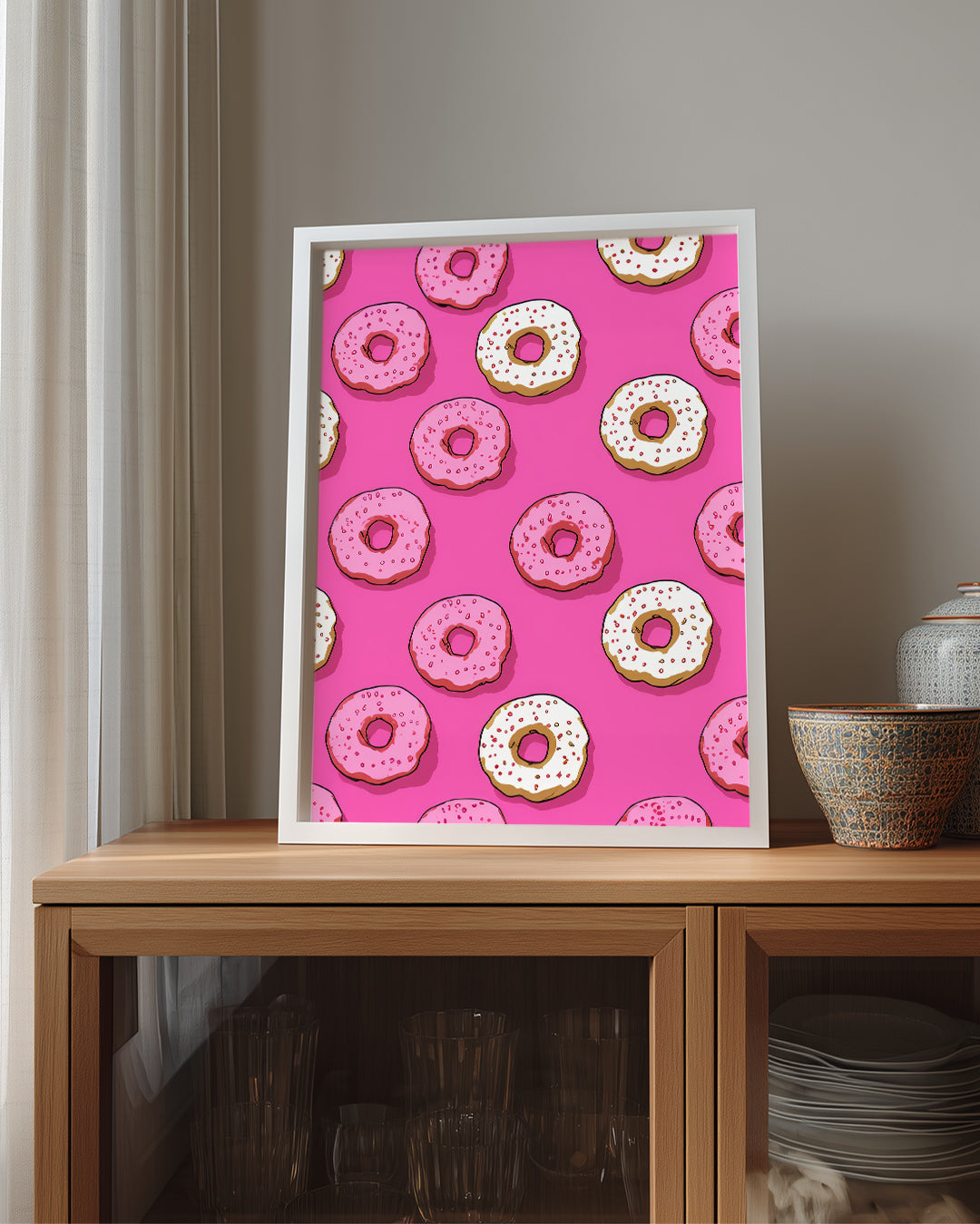 Donut Pop Poster Tablosu