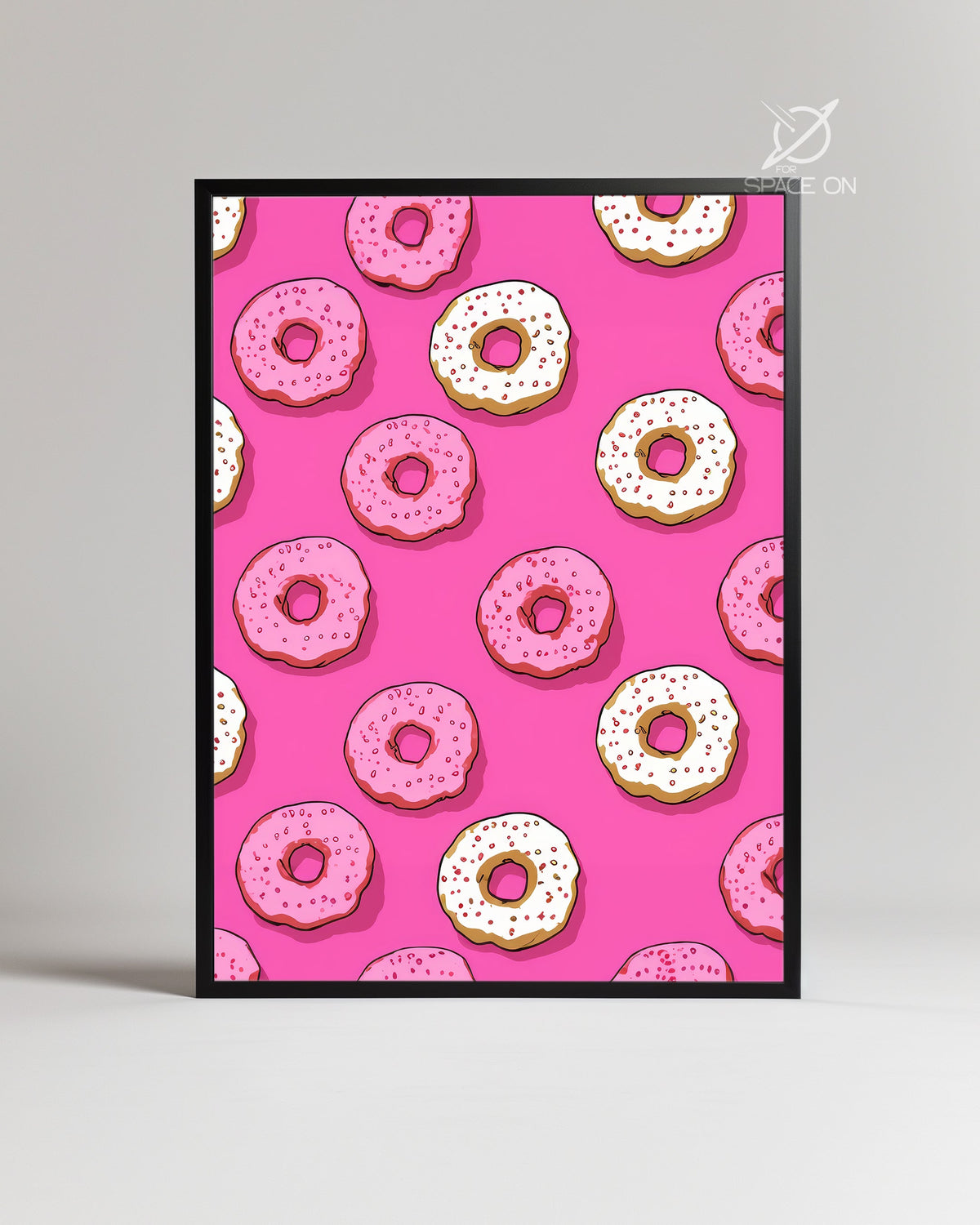 Donut Pop Poster Tablosu