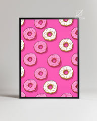Donut Pop Poster Tablosu