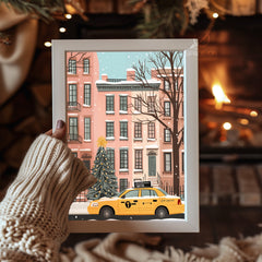 Douglas Fir Decorated Poster Tablosu