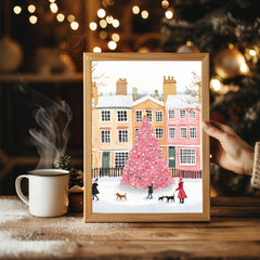 Dove Peace Winter Poster Tablosu