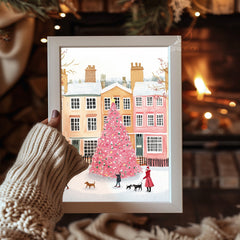 Dove Peace Winter Poster Tablosu