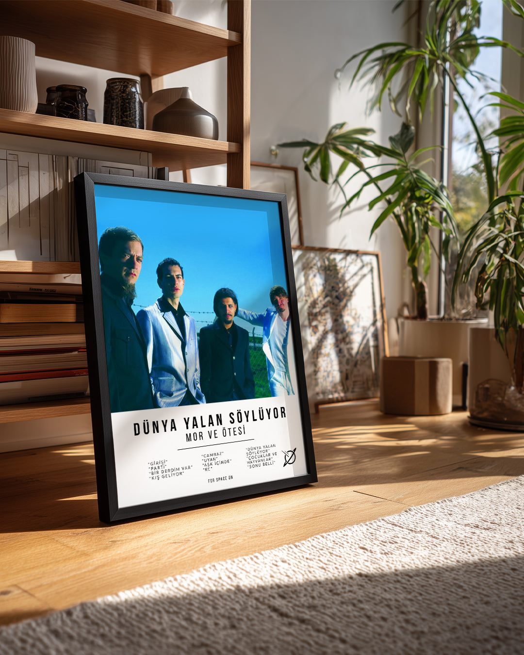 Dünya Yalan Söylüyor - Mor ve Ötesi Poster Tablosu