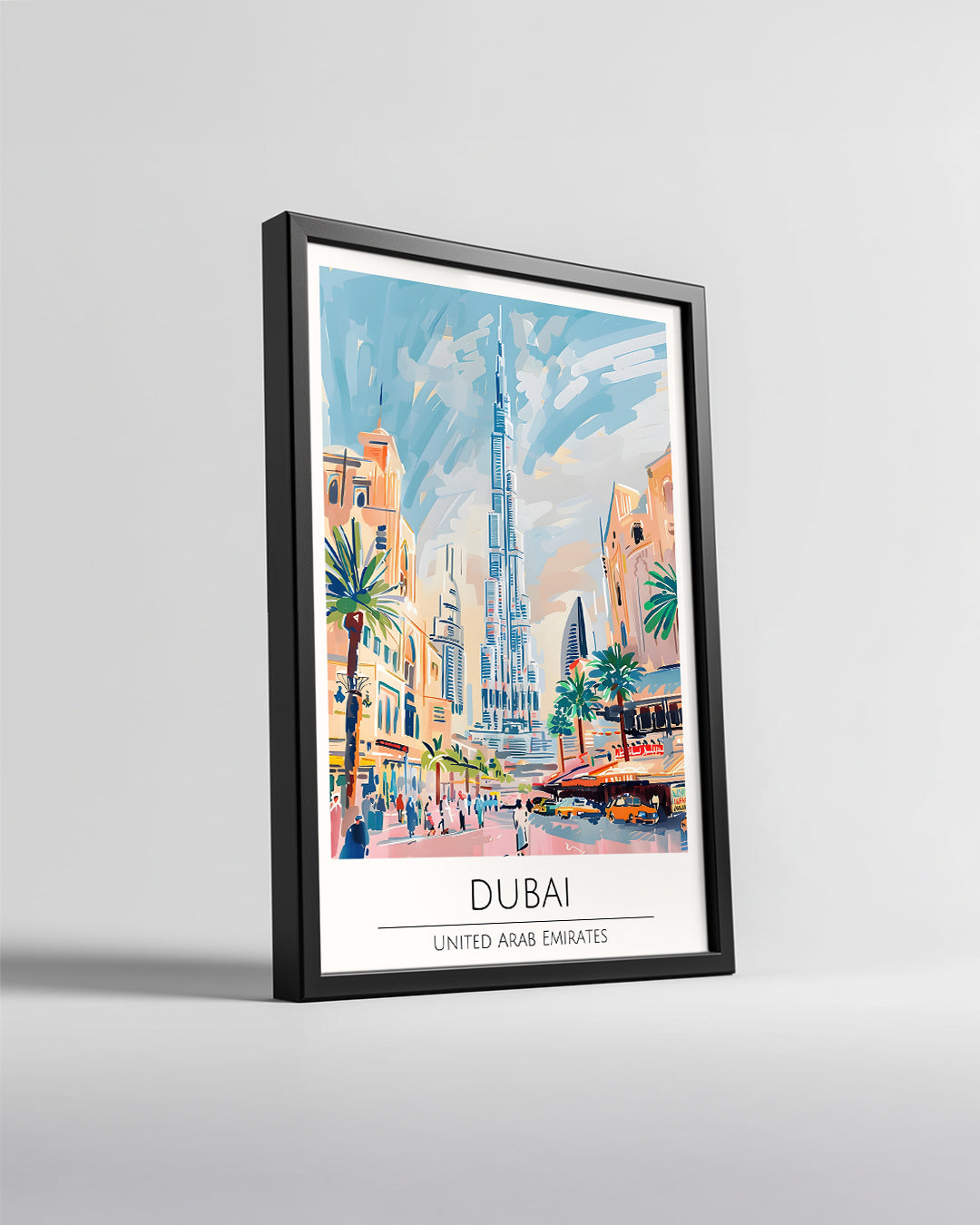 Dubai Birleşik Arap Emirlikleri Poster Tablosu