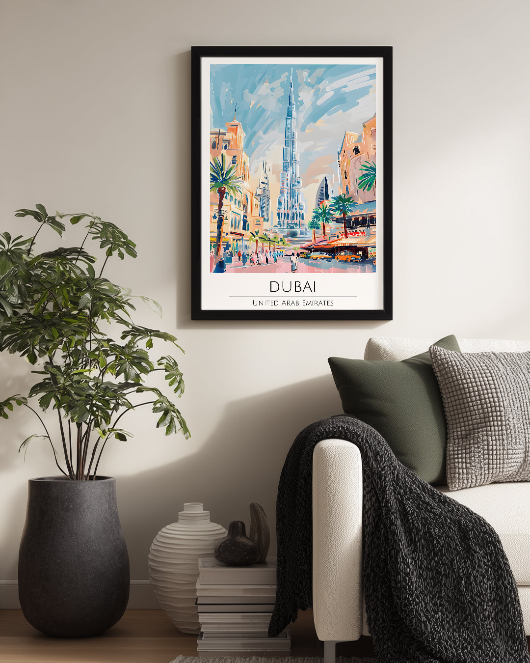 Dubai Birleşik Arap Emirlikleri Poster Tablosu