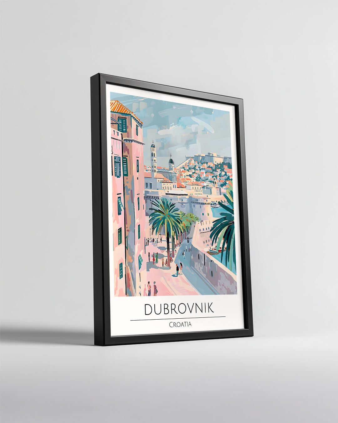 Dubrovnik Hırvatistan Poster Tablosu