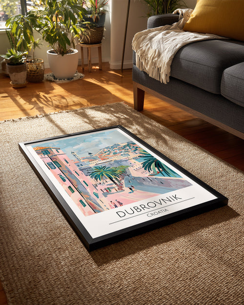 Dubrovnik Hırvatistan Poster Tablosu