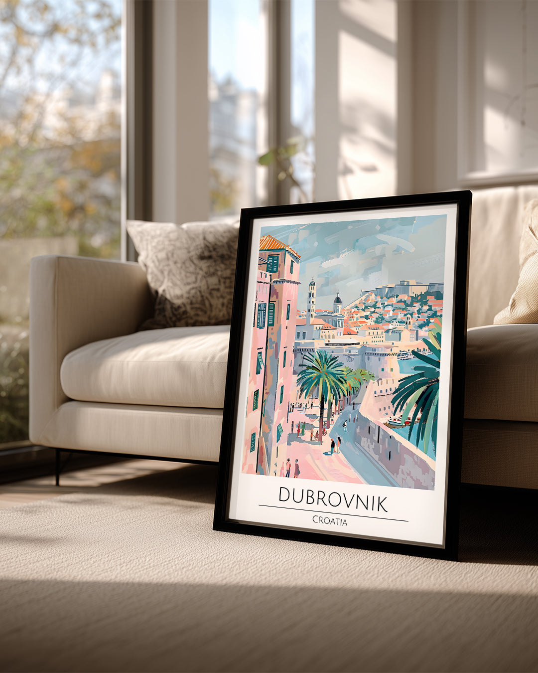 Dubrovnik Hırvatistan Poster Tablosu