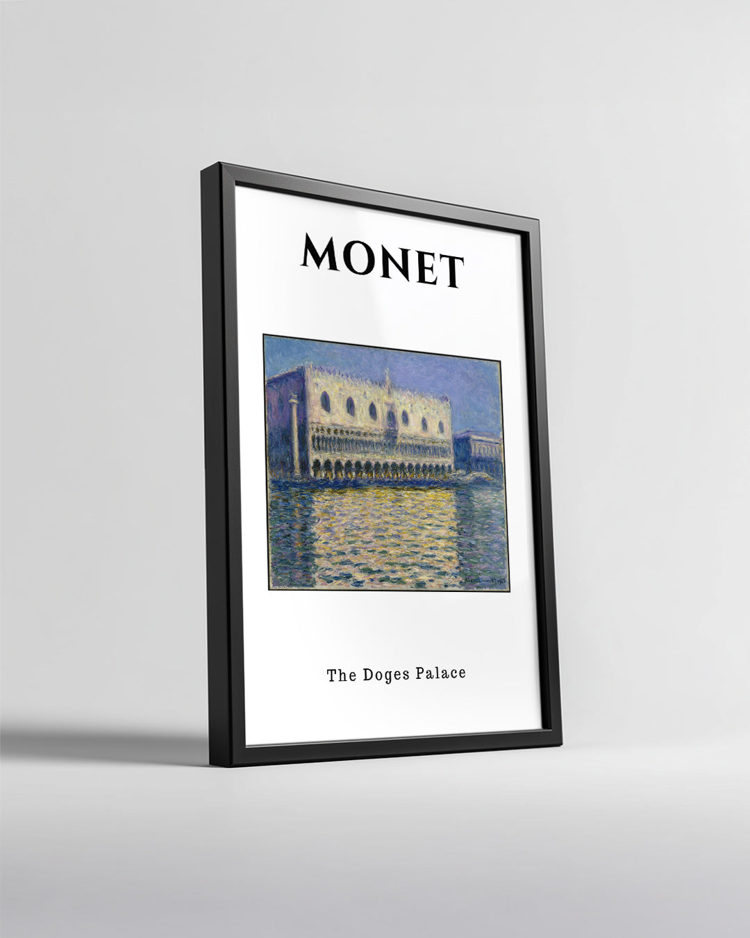 Dükkan Sarayı - Claude Monet Poster Tablosu