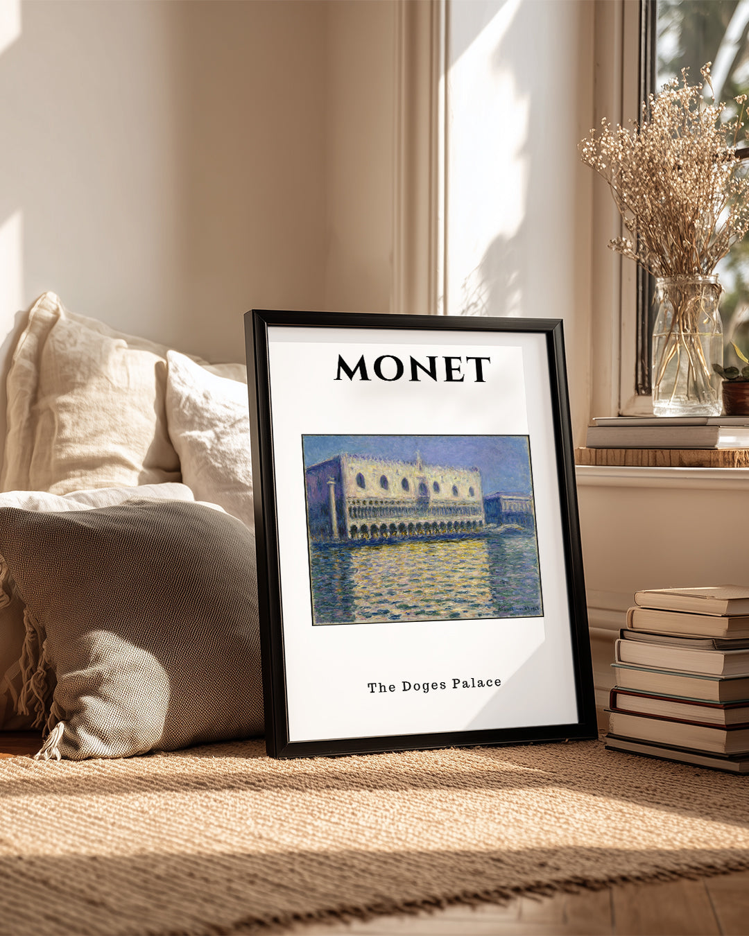 Dükkan Sarayı - Claude Monet Poster Tablosu