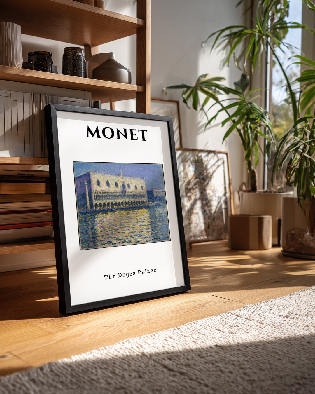 Dükkan Sarayı - Claude Monet Poster Tablosu